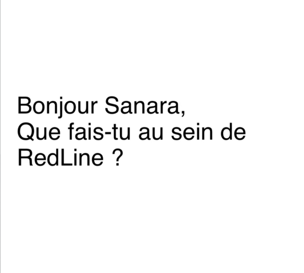 SANARA REDLINE INSTAGRAM